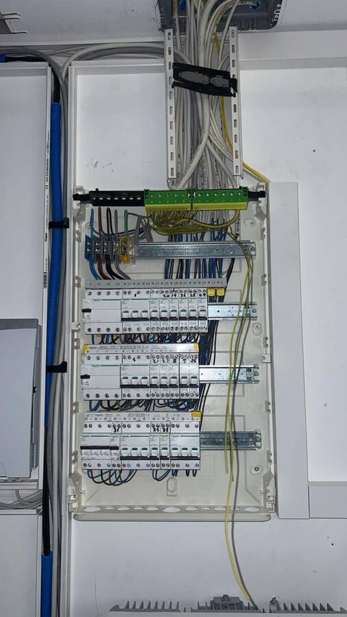 Tableau de distribution, villa